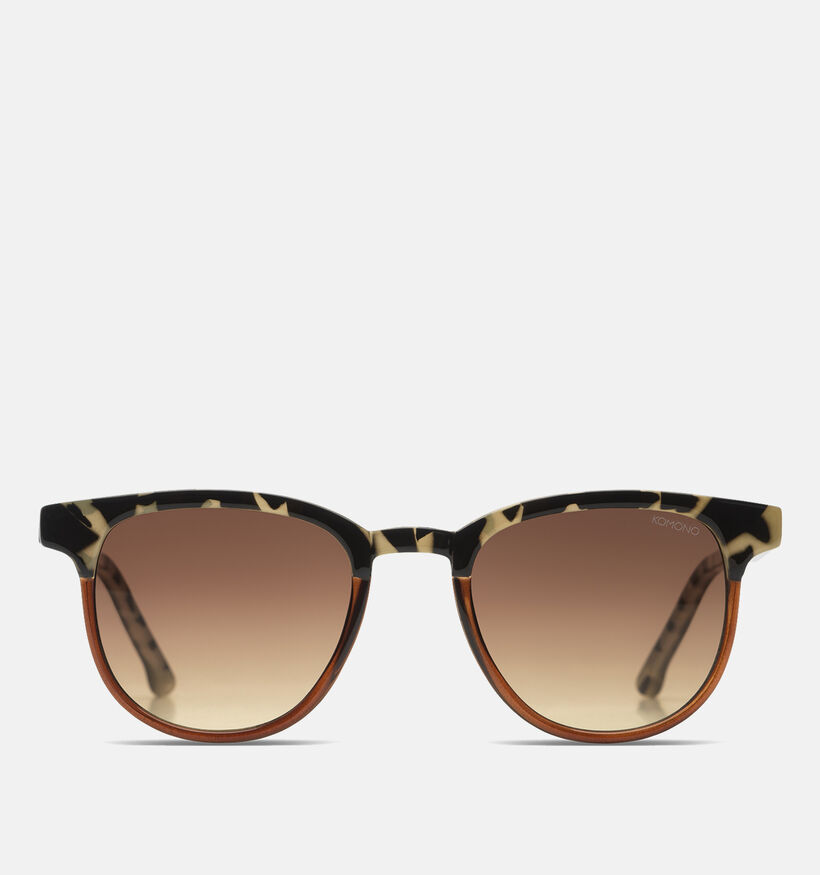 Komono Francis Bronze Bobcat Bruine/Zwarte Zonnebril voor dames (355183)