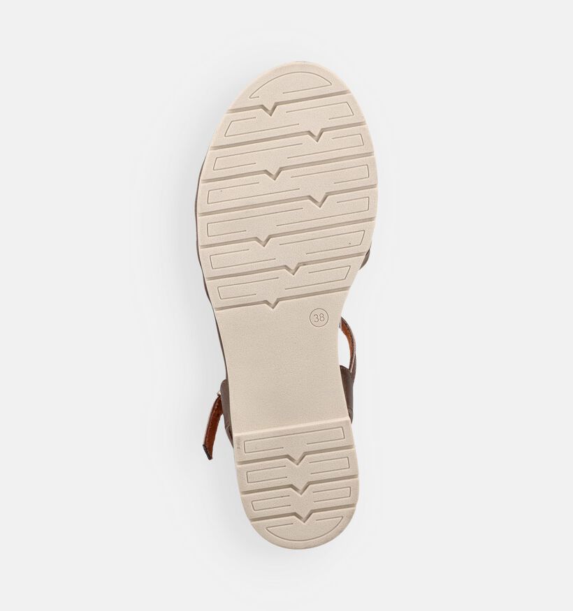 Marco Tozzi Ros&eacute;goud Sandalen voor dames (371878)
