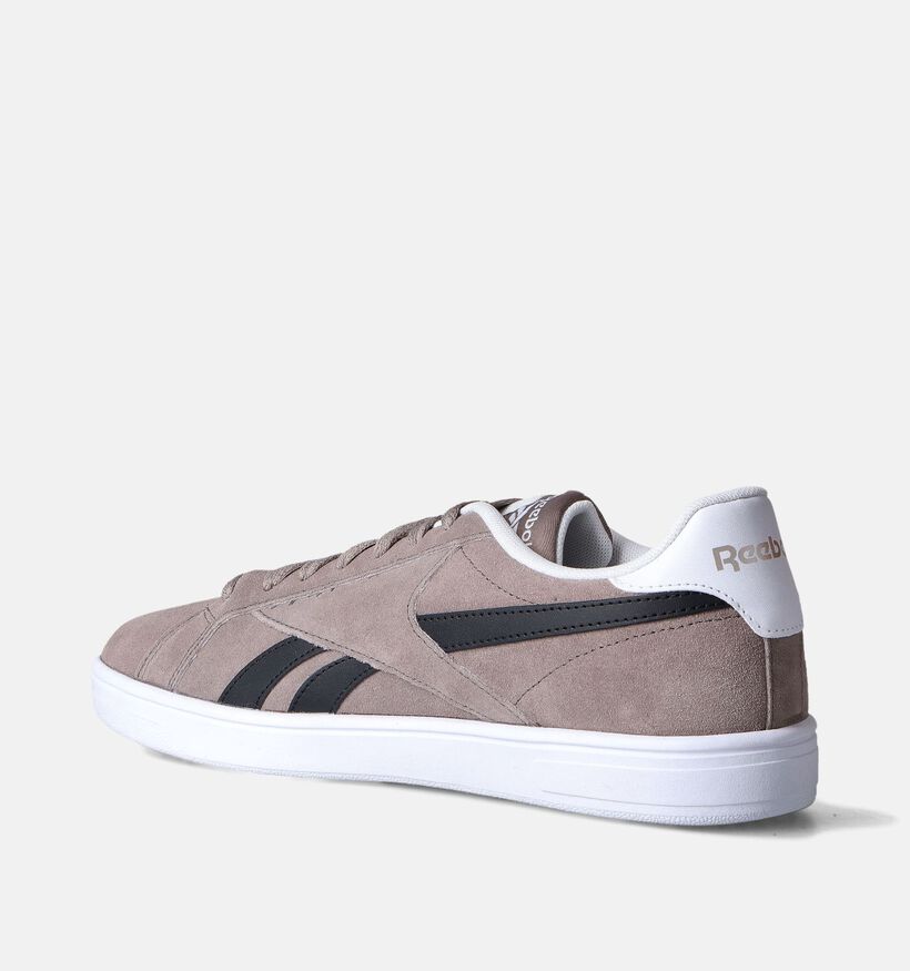 Reebok Court Retro Baskets en Gris pour hommes (351829)