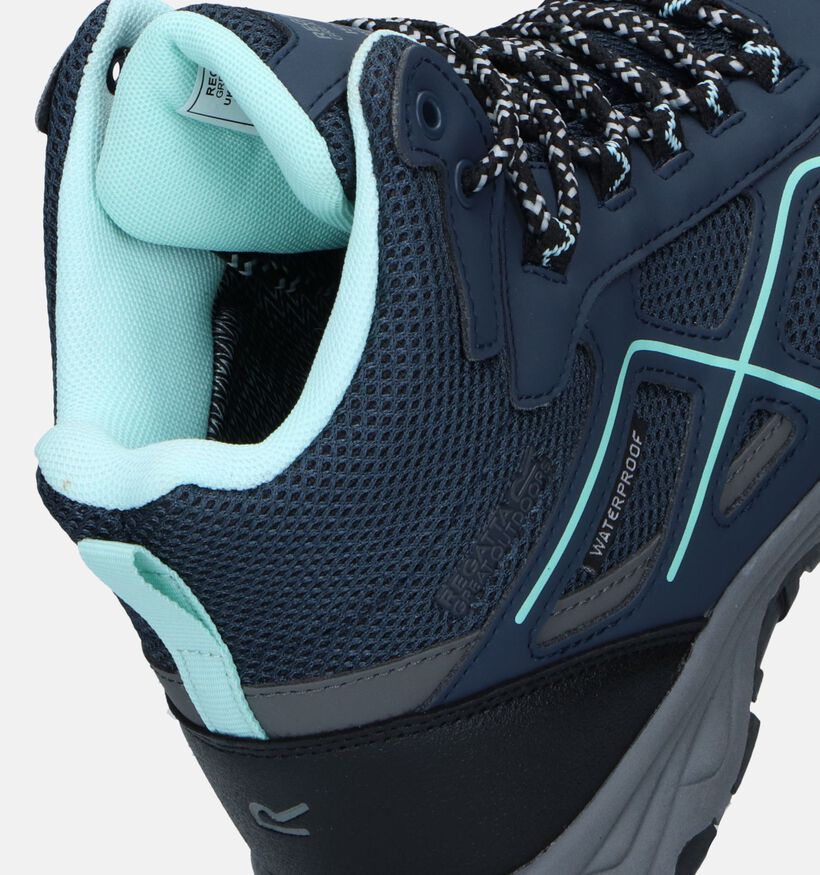 Regatta Lady Vendeavour Blauwe Wandelschoenen voor dames (344909) - geschikt voor steunzolen