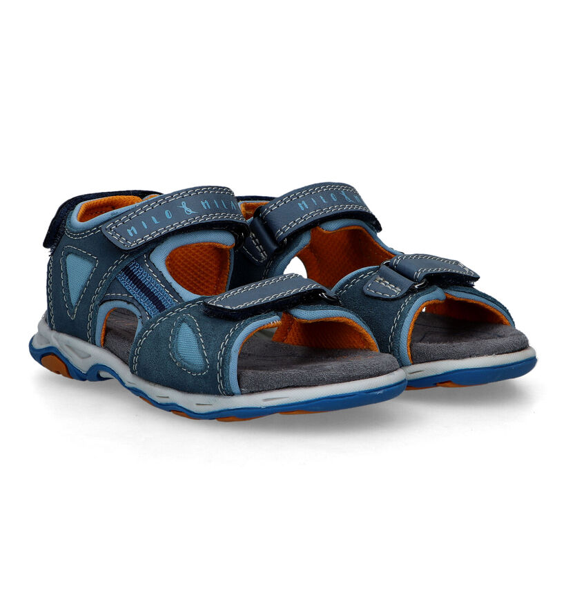 Milo & Mila Blauwe Sandalen voor jongens (324594)