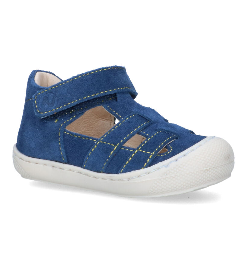 Naturino Bede Chaussures pour bébé en Bleu pour garçons (324064) - pour semelles orthopédiques