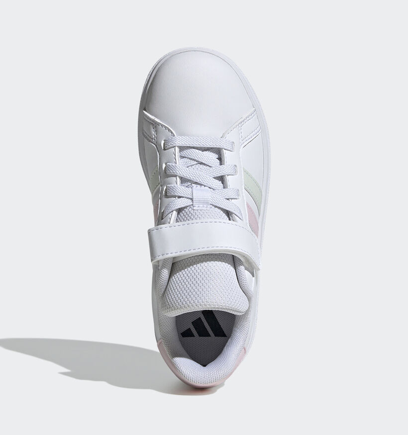 adidas Grand Court 2.0 Witte Sneakers voor meisjes (350243) - geschikt voor steunzolen