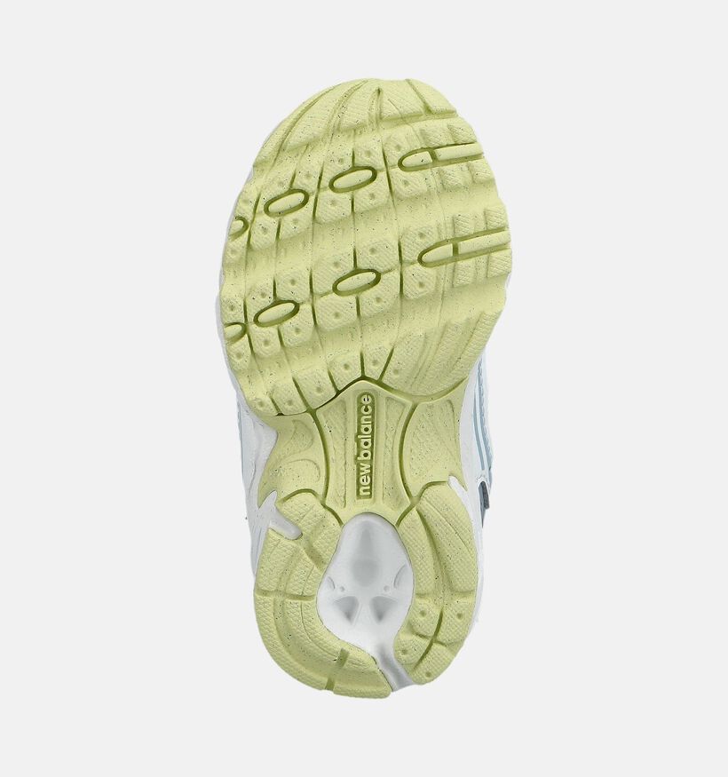 New Balance 530 Baskets basses en Bleu/Vert pour filles, gar&ccedil;ons (375134) - pour semelles orthop&eacute;diques