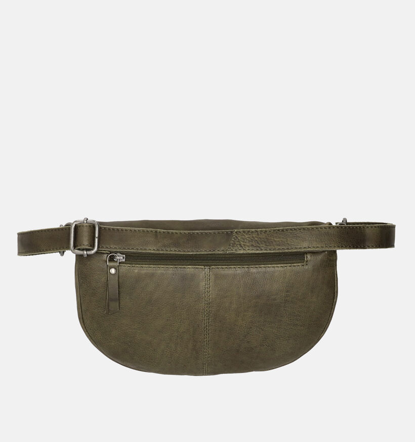 Hide & Stitches Kaki Crossbody tas voor dames (358984)