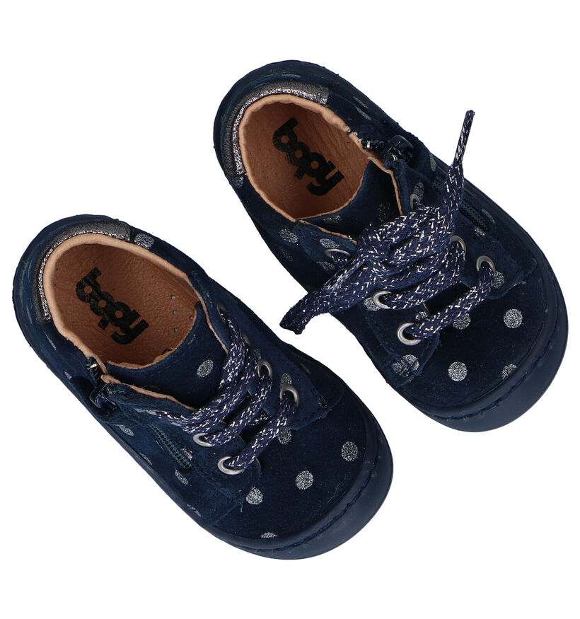 Bopy Juliette Chaussures pour bébé en Bleu en daim (297549)