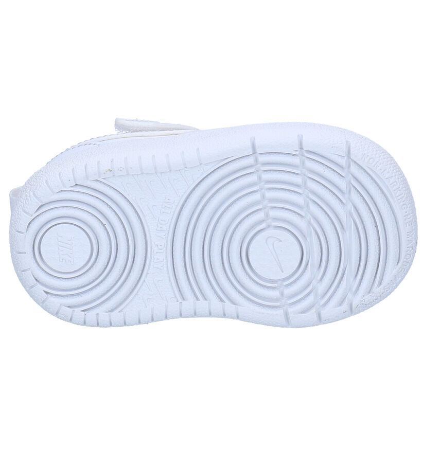 Nike Court Borough Witte Sneakers voor meisjes, jongens (322316)