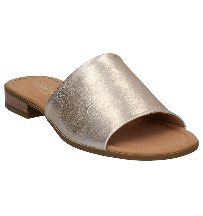 Gabor Gouden Muiltjes in leer (287782)