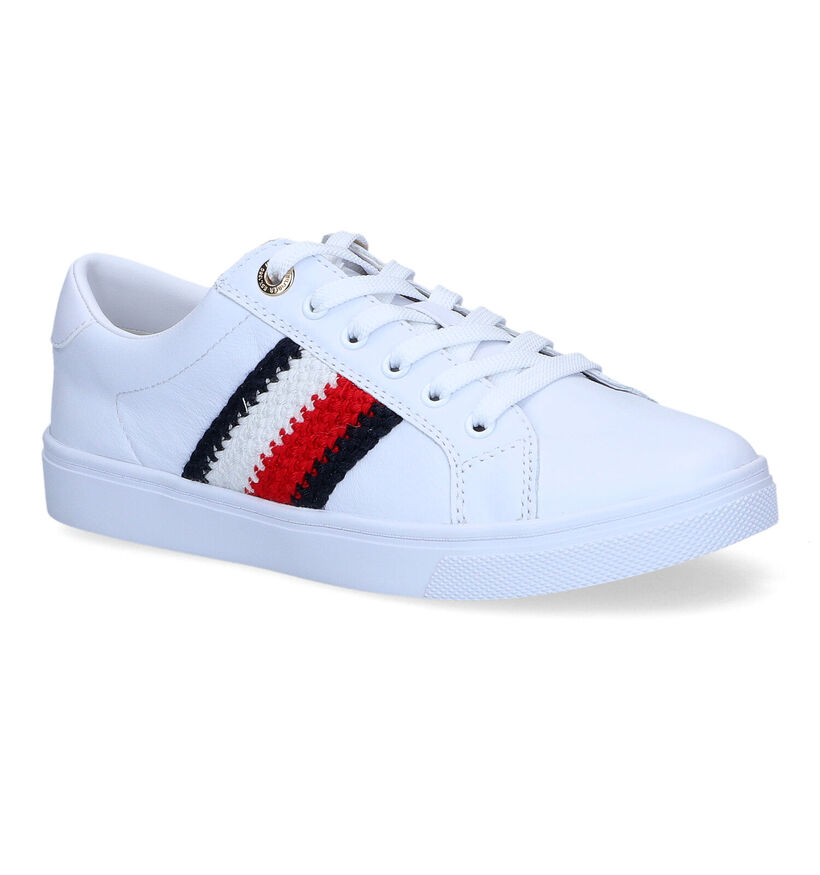 Tommy Hilfiger Corporate Cupsole Baskets en Blanc pour femmes (303965)