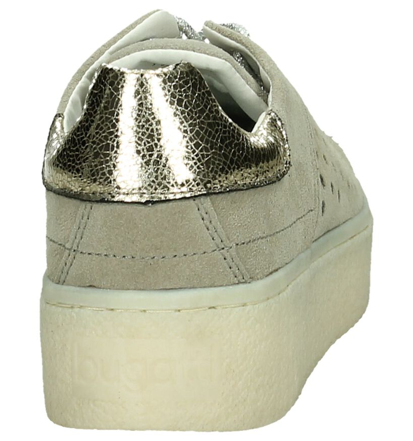 Sneaker Taupe Bugatti met Dikke Zolen, , pdp