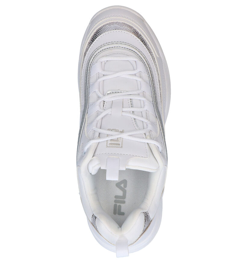 Fila Ray F Baskets en Blanc en cuir (265542)