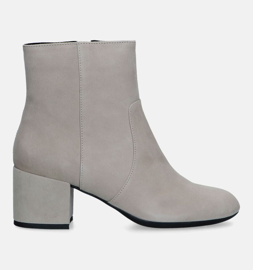 Geox Eleana Beige Enkellaarzen voor dames (328383) - geschikt voor steunzolen