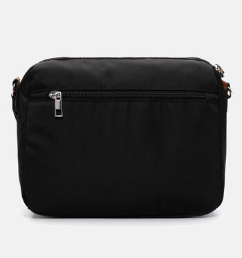 Emily & Noah Crossbody tassen Zwart/Beige