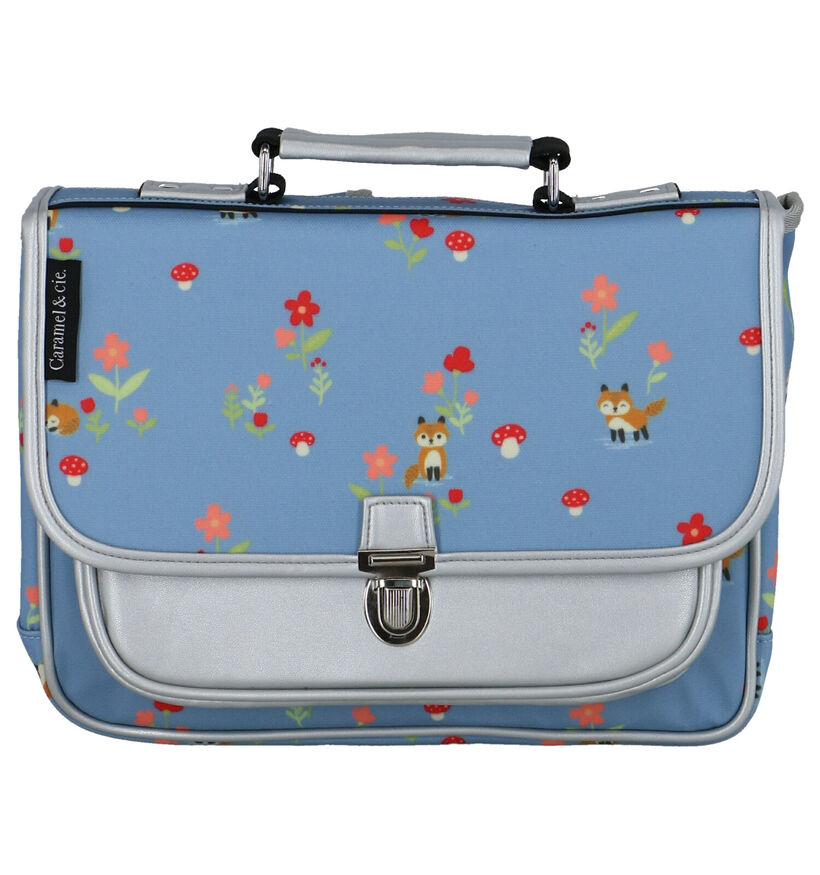 Caramel & cie Cartable en Bleu en textile (263654)