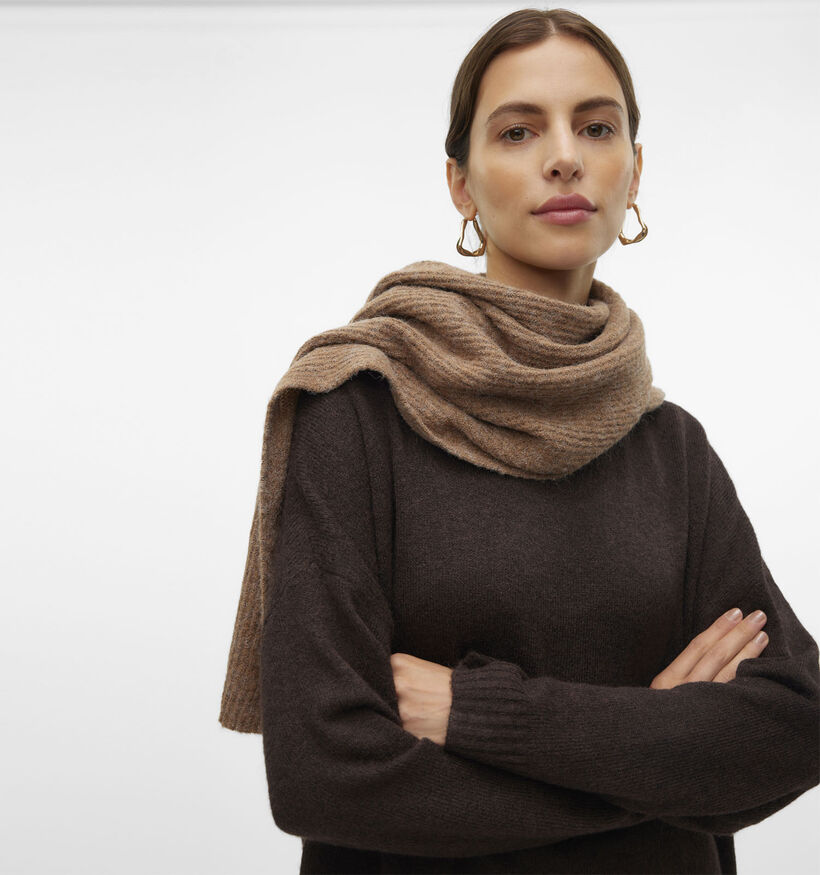 Vero Moda Gila Rib Bruine Sjaal voor dames (352433)