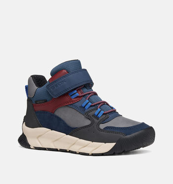 Geox Respira High Sneakers Blauw