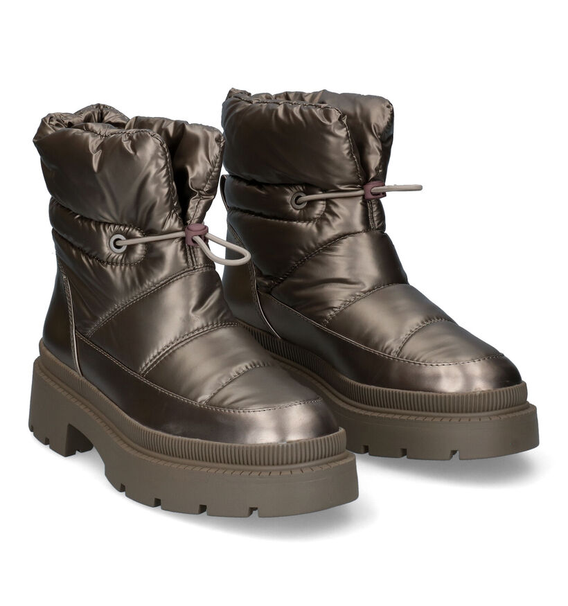 Tamaris Bottes de neige en Écru pour femmes (315509)