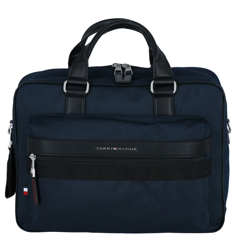 Tommy Hilfiger Elevated Sac d'ordinateur portable en Bleu en simili cuir (285798)