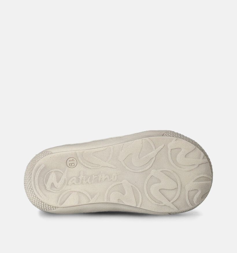 Naturino Macks Suede Beige Babyschoenen voor jongens (359955) - geschikt voor steunzolen