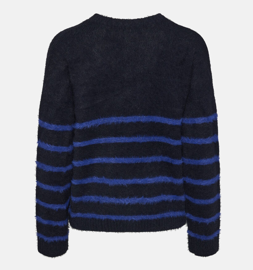 Pieces Jana Cardigan rayé en Bleu pour femmes (344974)