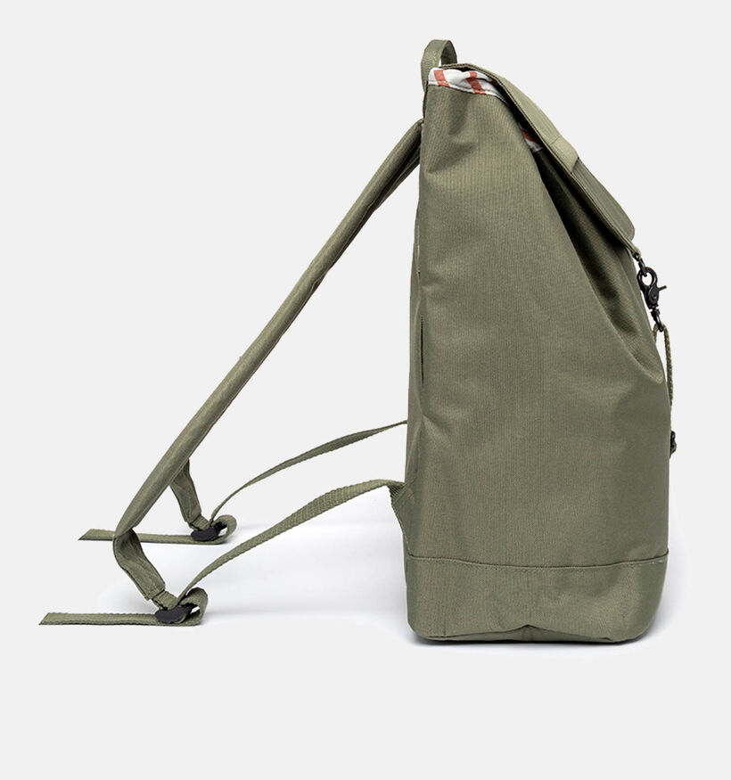 Lefrik Scout Stripes Kaki Rugzak met laptopvak voor dames, heren, meisjes, jongens (345887)