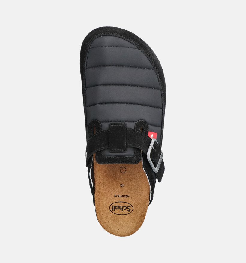 Scholl Olivier Primaloft Pantoufles en Noir pour hommes (381860)