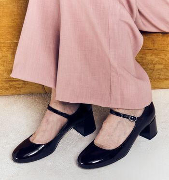NeroGiardini Pumps Zwart/Bordeaux