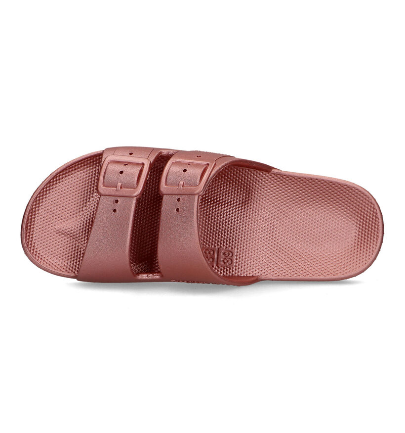 Freedom Moses Basic Nu-pieds en Or rose pour femmes (323019)