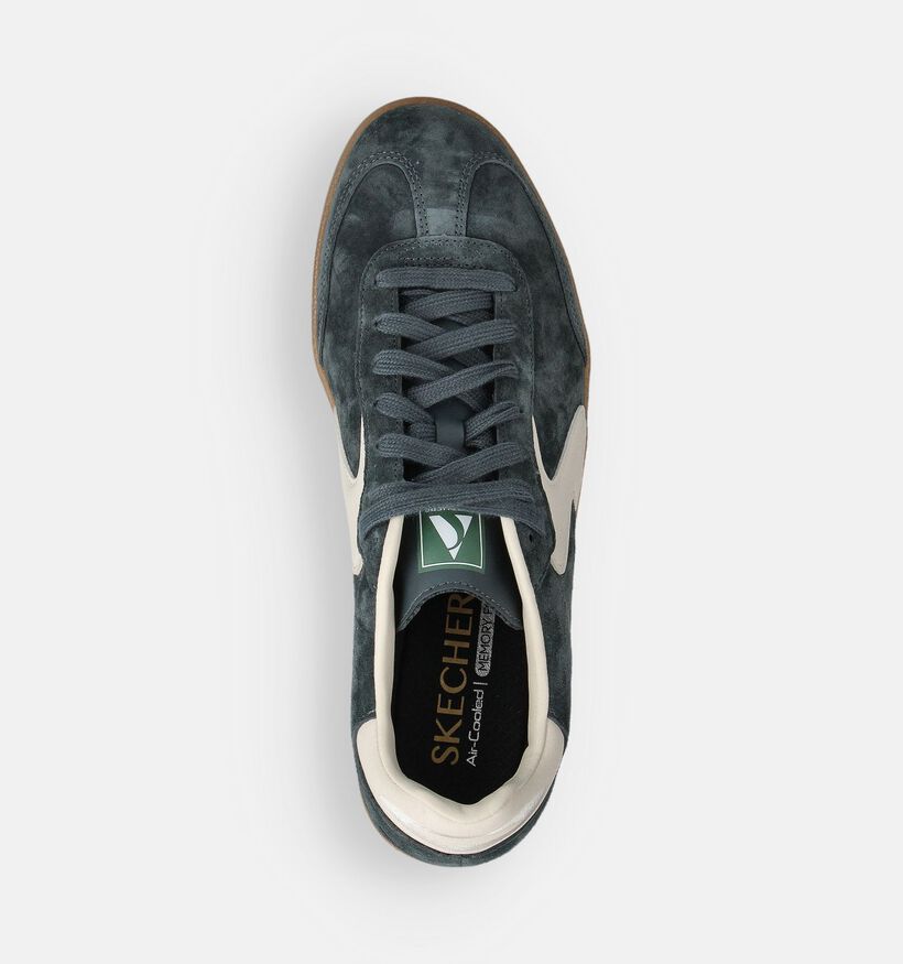 Skechers Hotshot Azir Baskets en Bleu pour hommes (360869)