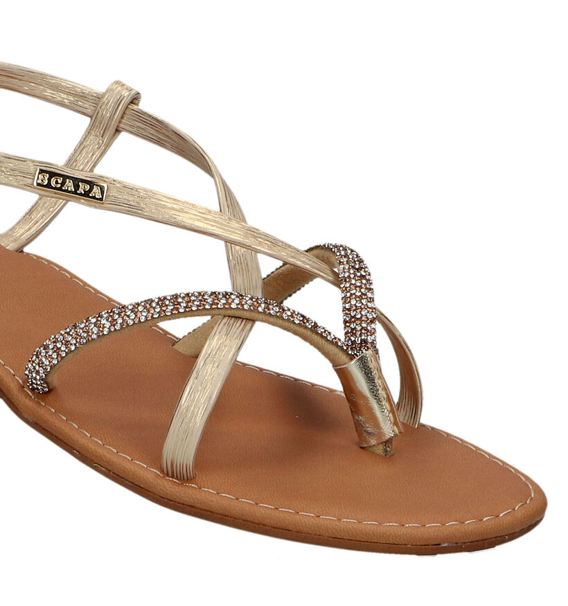 Scapa Gouden Sandalen voor dames (323931)