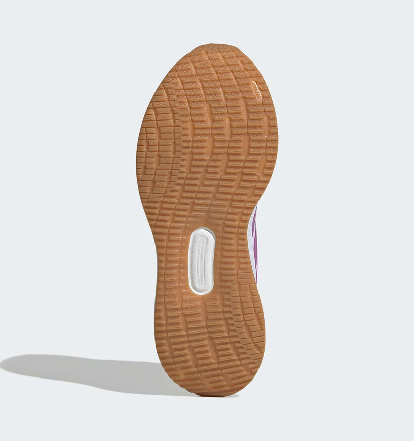 adidas Runfalcon 5 Witte/Roze Sneakers voor meisjes (372647) - geschikt voor steunzolen