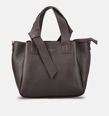Crinkles Handtassen Bruin/Bordeaux