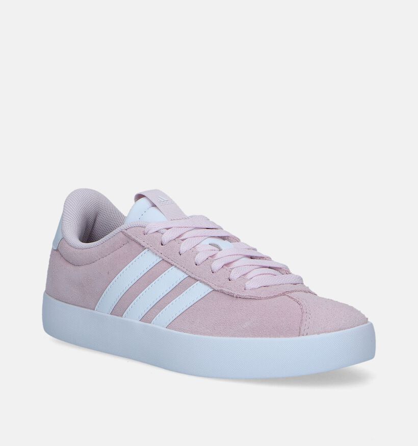 adidas VL Court 3.0 Baskets en Blanc pour femmes (357019) - pour semelles orthopédiques