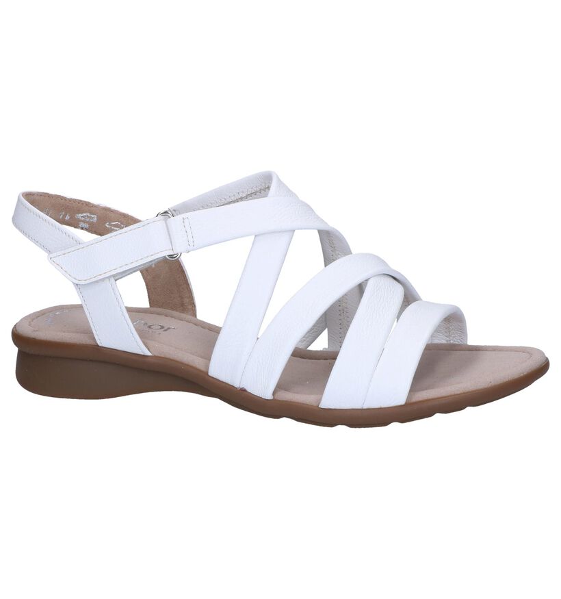 Witte Sandalen Gabor Comfort, , pdp