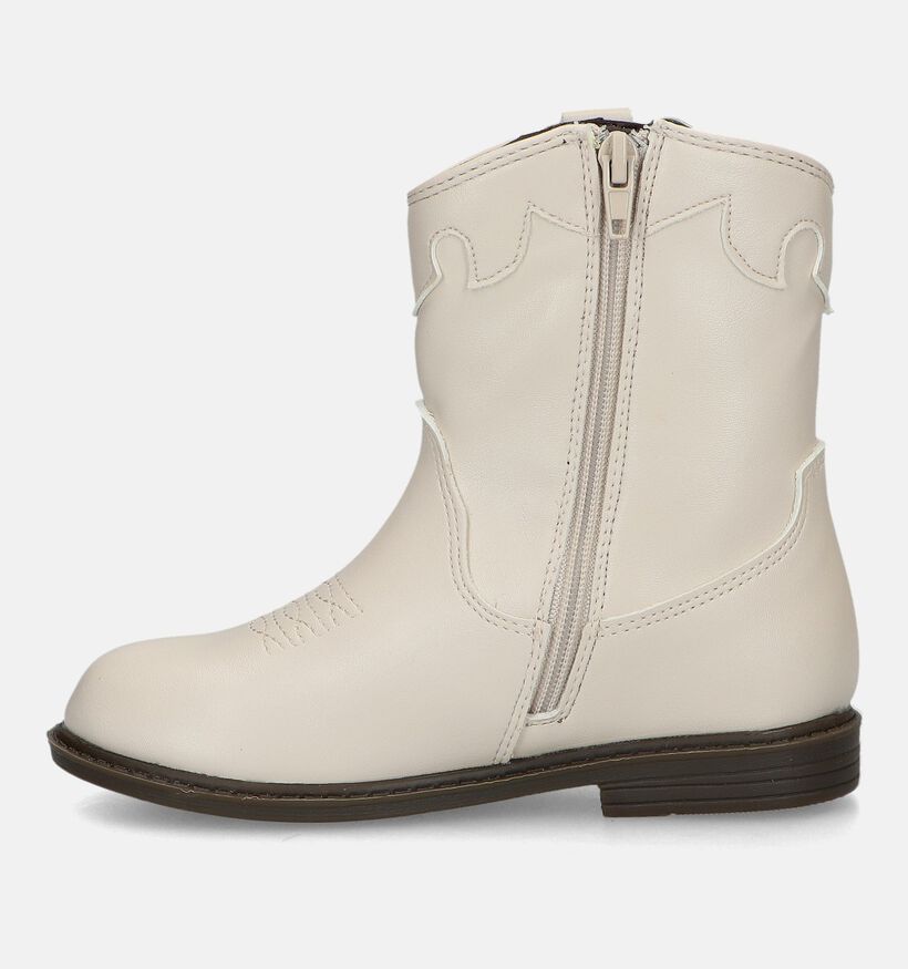 Milo & Mila Beige Cowboy boots voor meisjes (329510)