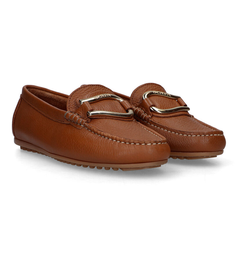 Scapa Cognac Mocassins in leer (323762)