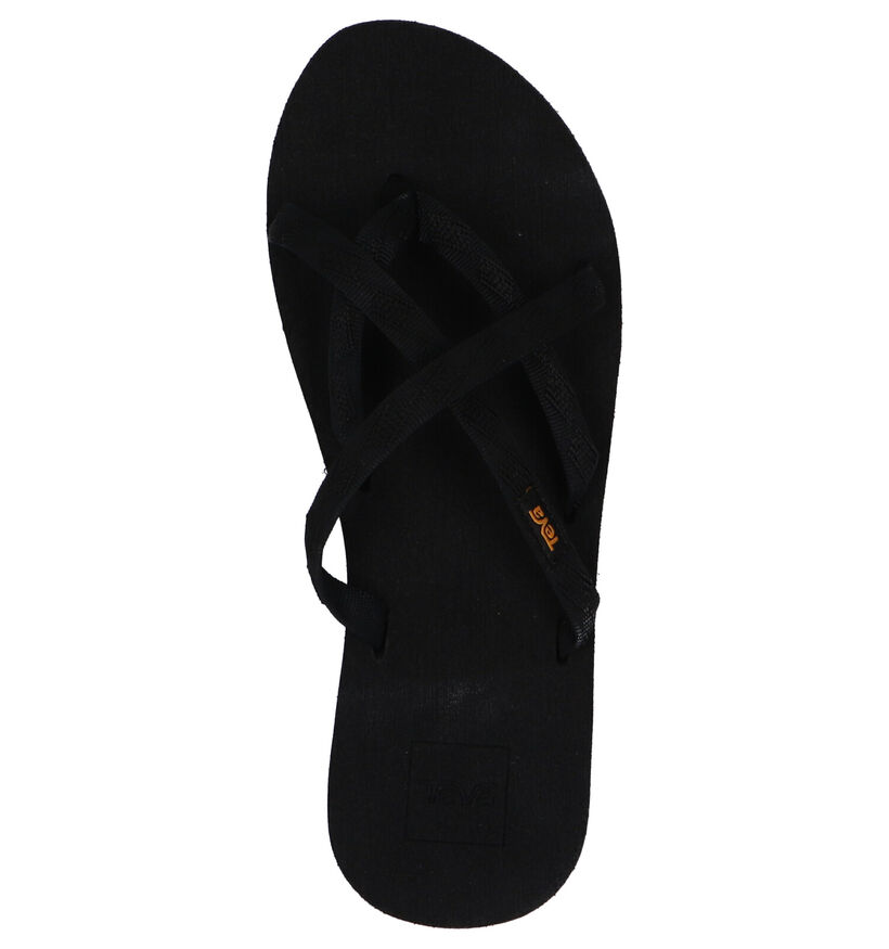 Teva Olowahu Tongs en Noir en textile (270644)