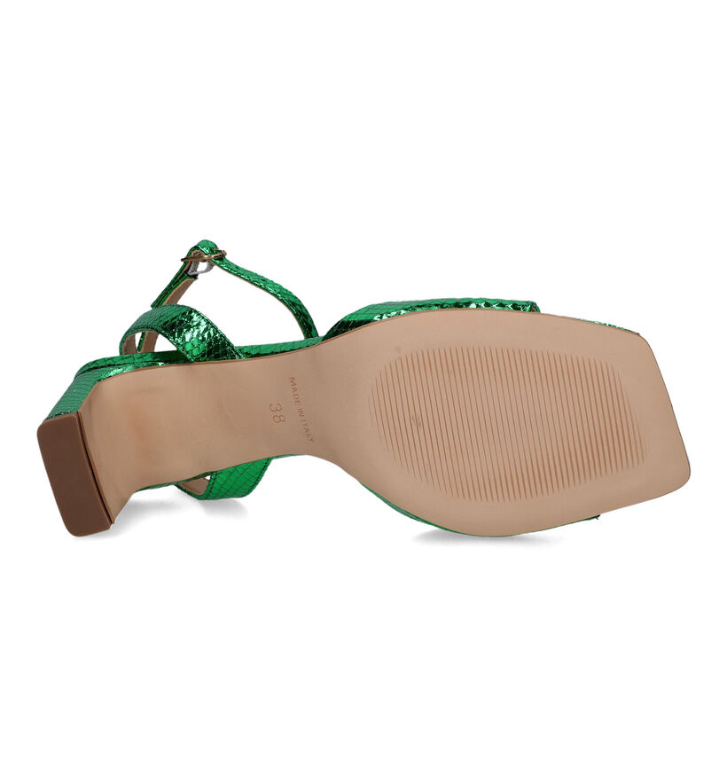 Hampton Bays Groene Sandalen Met Hak voor dames (324213)