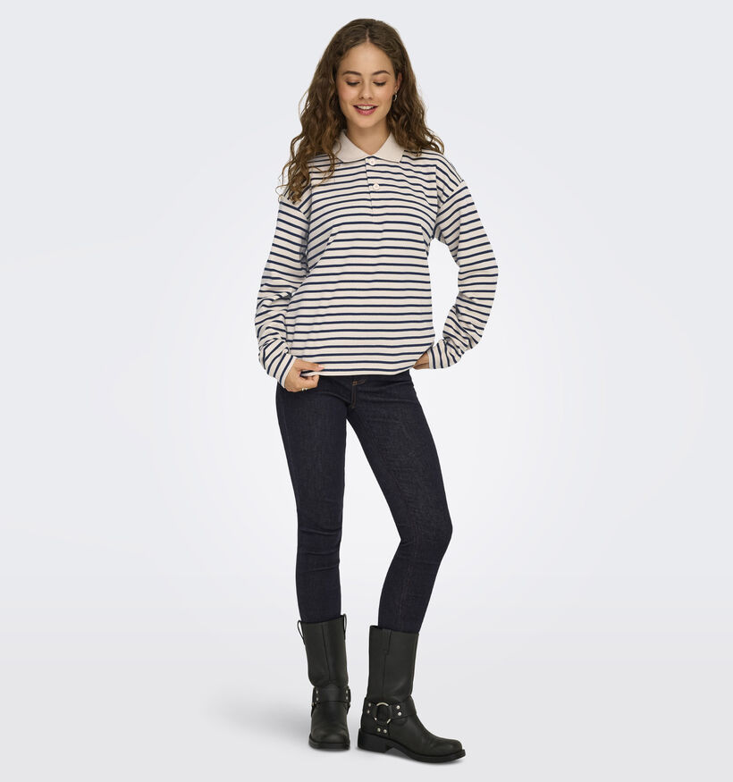 JDY Villa Longsleeves en Bleu pour femmes (362439)