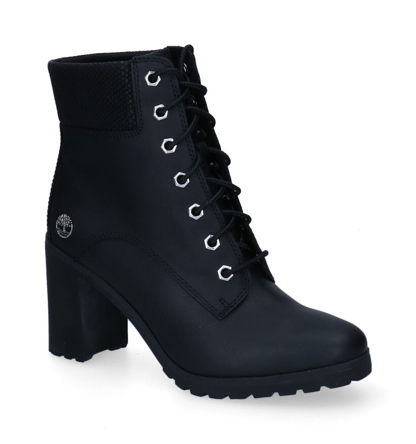 Timberland Allington 6In Lace Up Bottillons en Noir en cuir (313452)