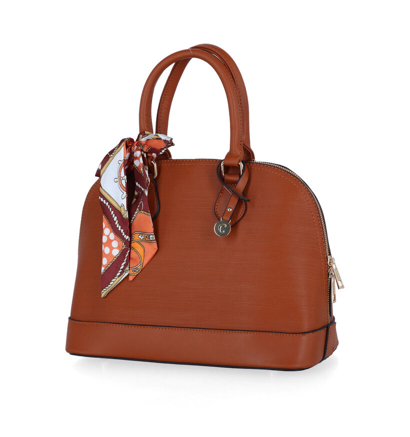 Charm Sac à main en Cognac en simili cuir (310374)