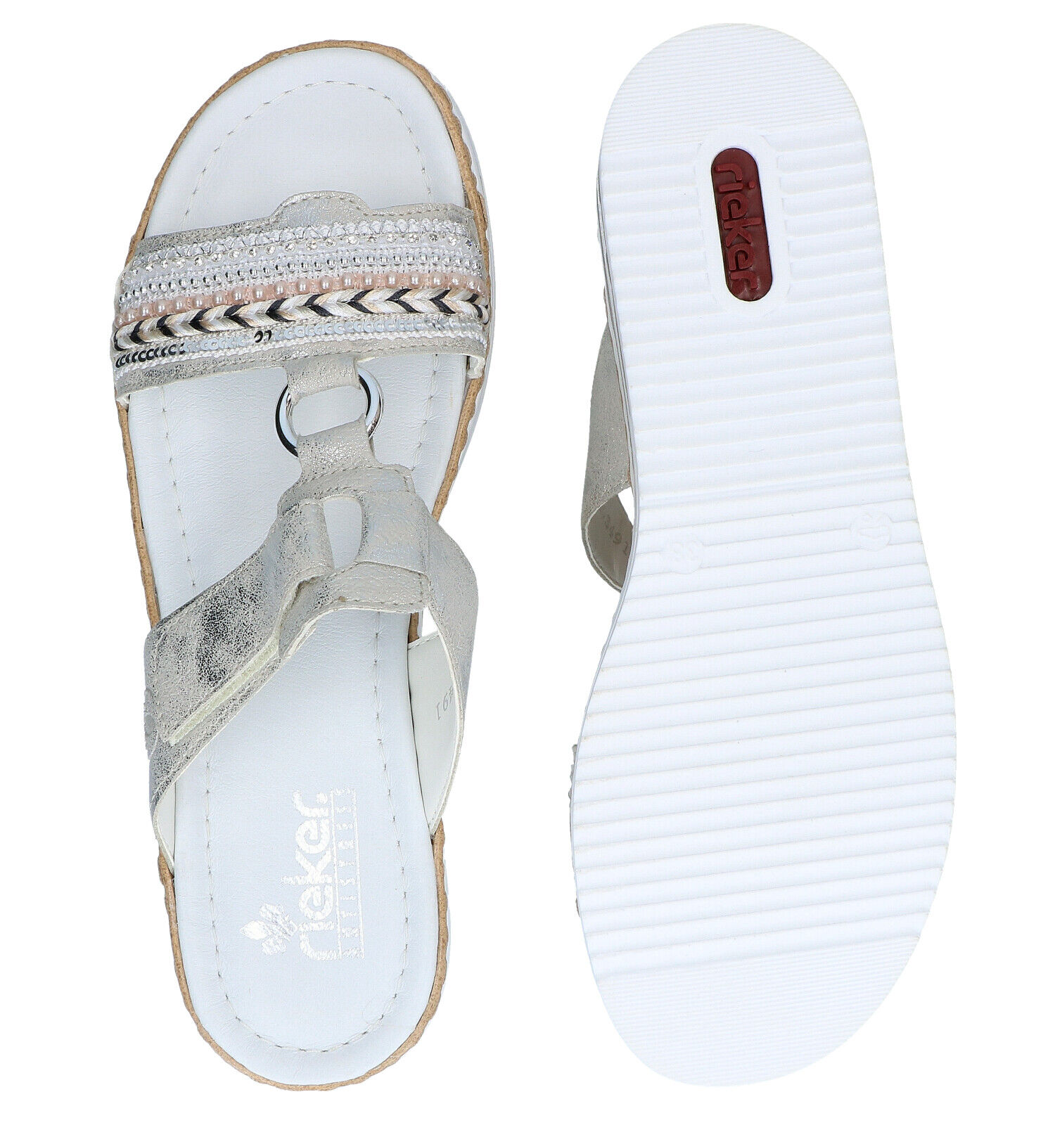 Zilveren slippers new arrivals