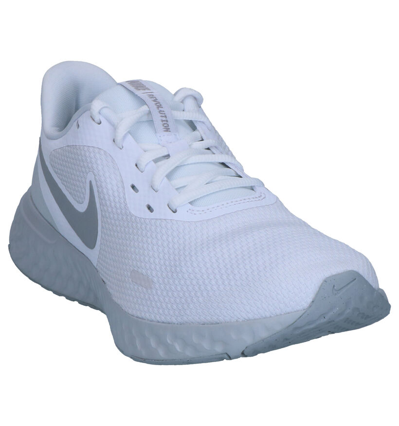 Nike Revolution 5 Grijze Sneakers in kunststof (290988)