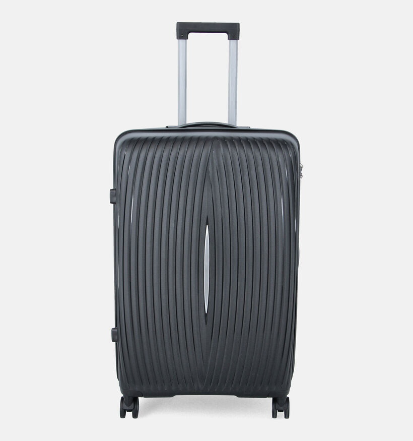 Love To Travel Zwarte Large Reiskoffer voor dames, heren (365823)