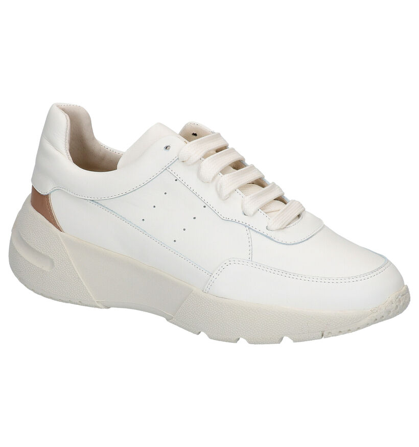 March23 Chaussures à lacets en Blanc en cuir (270000)
