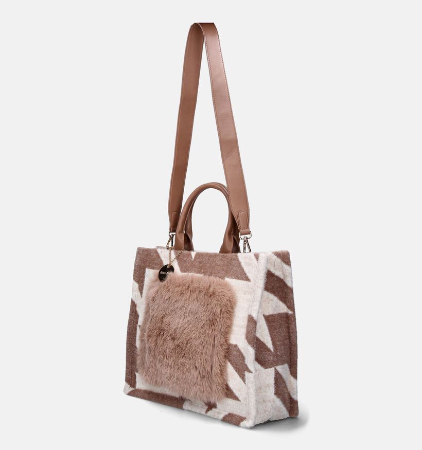 Alex Max Taupe Handtas voor dames (358760)
