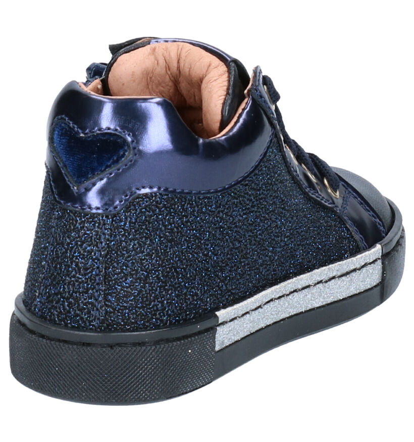 Romagnoli Chaussures hautes en Bleu foncé en cuir (259608)