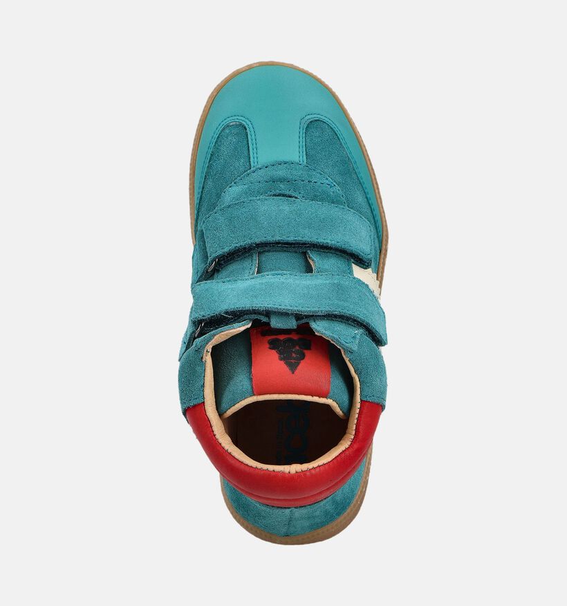 Acebos Chaussures hautes en Bleu pour filles, garçons (364940) - pour semelles orthopédiques