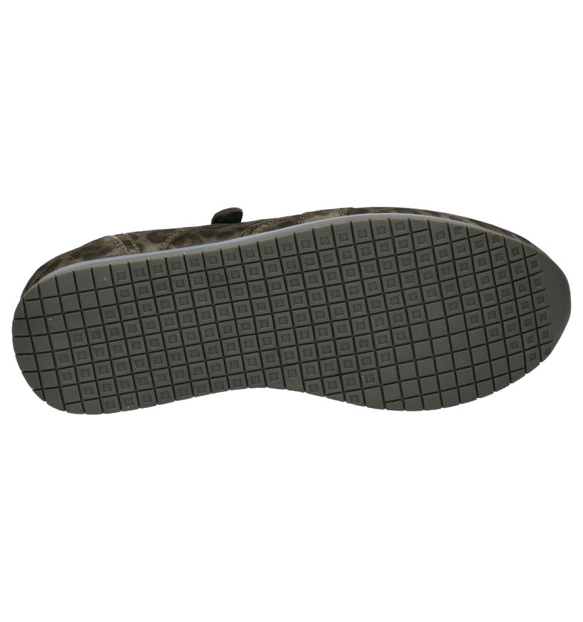 Helioform Chaussures plates en Cognac en nubuck (262411)