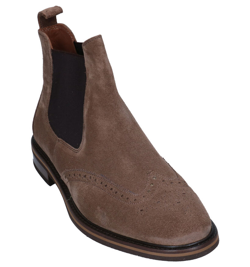 Ambiorix Frascati Boots Chelsea en Marron en daim (331370)